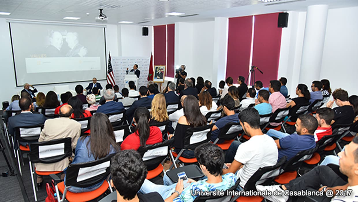 L’UNIVERSITÉ INTERNATIONALE DE CASABLANCA ACCUEILLE EMILIO BUTRAGUEÑO 6
